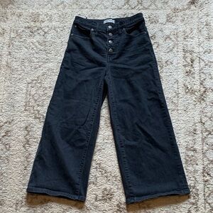 Madewell wide leg crop jeans 26
